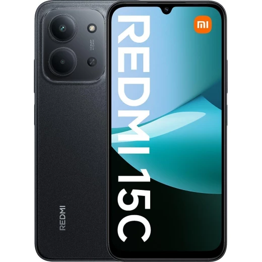 هاتف شاومي ريدمي 15C 4G LTE – شاشة 6.9 بوصة – أسود – 8GB رام / 256GB ذاكرة – كاميرا 50MP – شريحتين – مفتوح على جميع الشبكات – متوافق مع T-Mobile وTello وMint – موديل 25078RA3EL هاتف شاومي ريدمي 15C 4G LTE – شاشة 6.9 بوصة – أسود – 8GB رام / 256GB ذاكرة – كاميرا 50MP – شريحتين – مفتوح على جميع الشبكات – متوافق مع T-Mobile وTello وMint – موديل 25078RA3EL