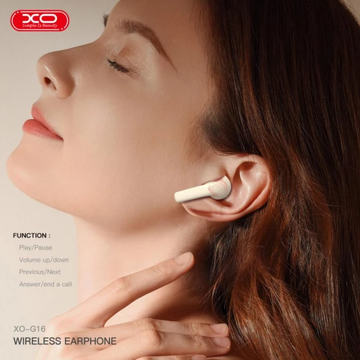 سماعة أذن لاسلكية XO بتصميم مميز – صوت نقي وواضح – باللون الأزرق - إكس أو - Image 6