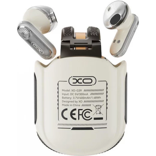 سماعات أذن XO G39 معدنية TWS: بلوتوث 5.4، تحكم عن بعد ذكي، صديقة للبيئة - إكس أو - Image 4