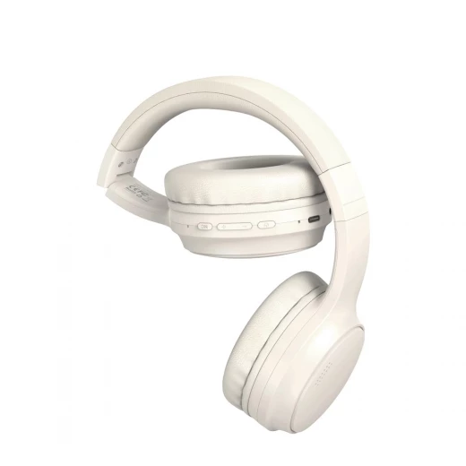 XO BE41 Bluetooth Headphones Wireless Over-Ear with Long Battery Life White - XO - Image 3
