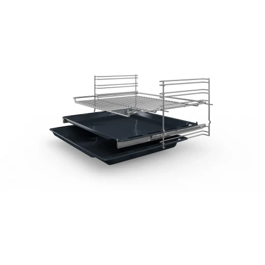 Bosch Serie 4 60cm Built-In Electric Oven 66L Eco Clean Stainless Steel - BOSCH - Image 4