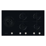 موقد سيراميك غاز مدمج KitchenAid KHGL 942 NB 86 سم - KHGD5 - كيتشن إيد