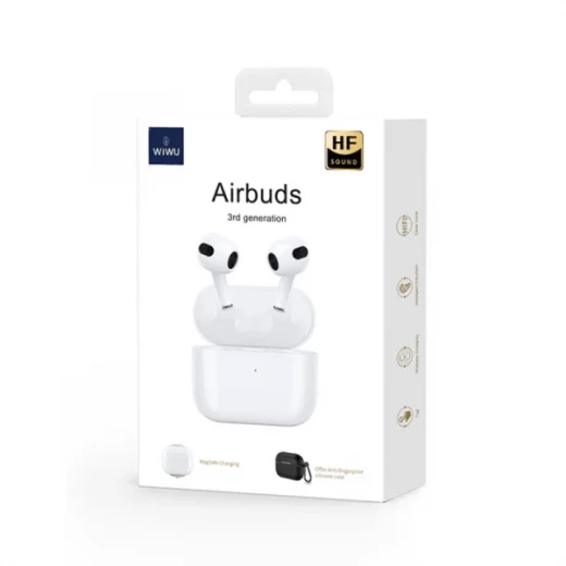 سماعات أذن لاسلكية ستيريو AirBuds 3 - أبيض من وي وو - Image 2
