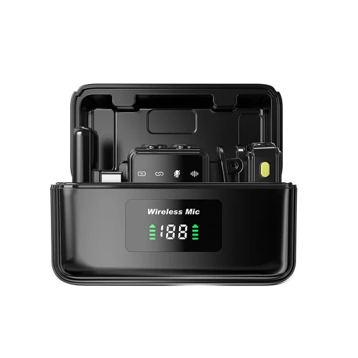 ميكروفون وي وو Wi-WM005 اللاسلكي: Type-C و Lightning - وي وُو - Image 5