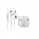 سماعات أذن وي وو EB101 بيضاء: صوت 3.5 ملم، تصميم Apple - وي وُو