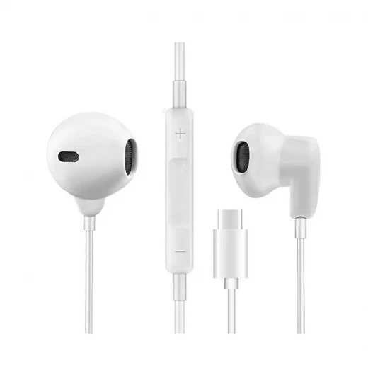سماعات أذن وي وو EB101 بيضاء: صوت 3.5 ملم، تصميم Apple - وي وُو - Image 2