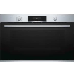 Bosch Serie 6 90cm Built-In Electric Oven 112L Black Stainless Steel - BOSCH