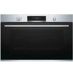 فرن كهربائي مدمج Bosch Serie 6 90 سم 112 لتر أسود ستانلس ستيل
