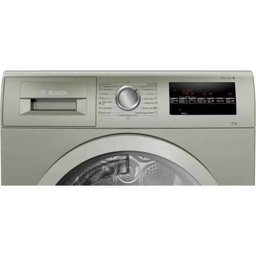 مجفف ملابس مكثف Bosch Serie 6 سعة 8 كجم فضي B - تجفيف فعال - بوش - Image 4
