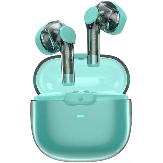 سماعات وي وو TWS12 Pure Sound اللاسلكية (TWS) بتقنية البلوتوث إصدار 5.3 – لون أزرق فيروزي | ضمان لمدة 18 شهرًا سماعات وي وو TWS12 Pure Sound اللاسلكية (TWS) بتقنية البلوتوث إصدار 5.3 – لون أزرق فيروزي | ضمان لمدة 18 شهرًا