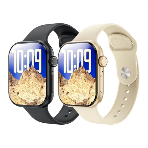 ساعة Xo الذكية الرياضية W10 Pro Gold: جهاز تتبع اللياقة البدنية والتصميم الأنيق - إكس أو - Image 3