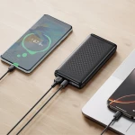 بنك طاقة XO PB308 10000mAh شاحن سريع 22.5 واط - أسود - إكس أو