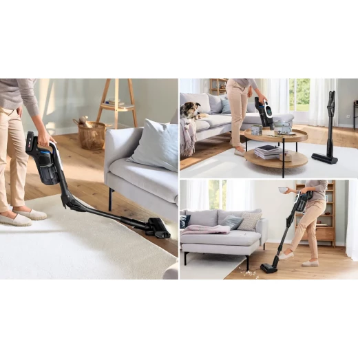 مكنسة Bosch Unlimited 10 اللاسلكية البيضاء - تنظيف قوي - بوش - Image 5