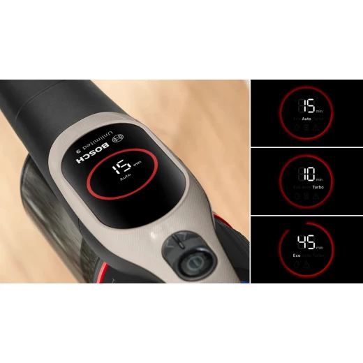 Bosch Unlimited 9 Black Cordless Handstick Vacuum Cleaner - Powerful Cleaning - BOSCH - Image 12