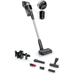 Bosch Unlimited 9 Black Cordless Handstick Vacuum Cleaner - Powerful Cleaning