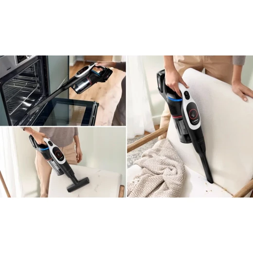 مكنسة كهربائية محمولة باليد قابلة لإعادة الشحن من Bosch Unlimited 9 Black - قوية - بوش - Image 4