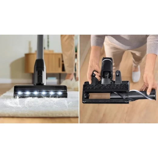 مكنسة كهربائية محمولة باليد قابلة لإعادة الشحن من Bosch Unlimited 9 Black - قوية - بوش - Image 7