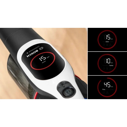 مكنسة كهربائية محمولة باليد قابلة لإعادة الشحن من Bosch Unlimited 9 Black - قوية - بوش - Image 10
