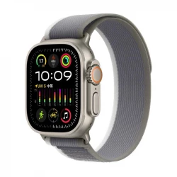 WiWU Nylon Loop Watch Band 42/44/45/49mm Green/Gray