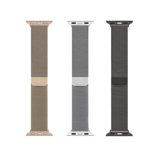 سوار وي وو Minalo المعدني لساعة Apple Watch Ultra 49mm - ذهبي - وي وُو - Image 6