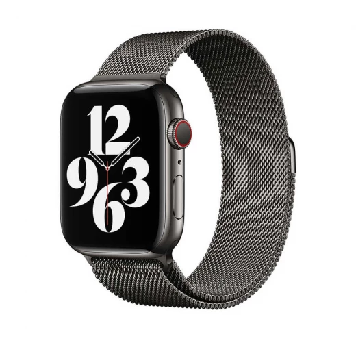 سوار ساعة وي وو Apple مقاس 38/40 مم Minalo أسود من الفولاذ المقاوم للصدأ سوار ساعة وي وو Apple مقاس 38/40 مم Minalo أسود من الفولاذ المقاوم للصدأ