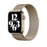سوار ساعة وي زز Minalo ذهبي من الفولاذ المقاوم للصدأ لساعة Apple 38/40 مم ذهبي - وي وُو