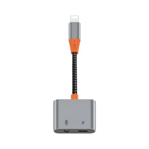 محول صوت وي وو LT08 Lightning إلى Lightning و 3.5 ملم لأبل - وي وُو - Image 2