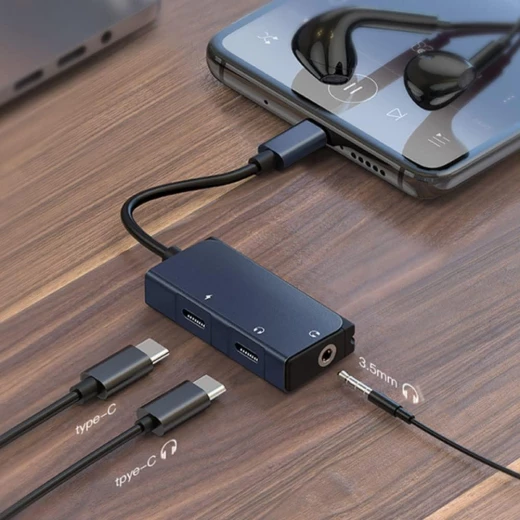 محول صوت وي وو LT02 Pro: Type-C إلى منفذين و 3.5 ملم - وي وُو - Image 4
