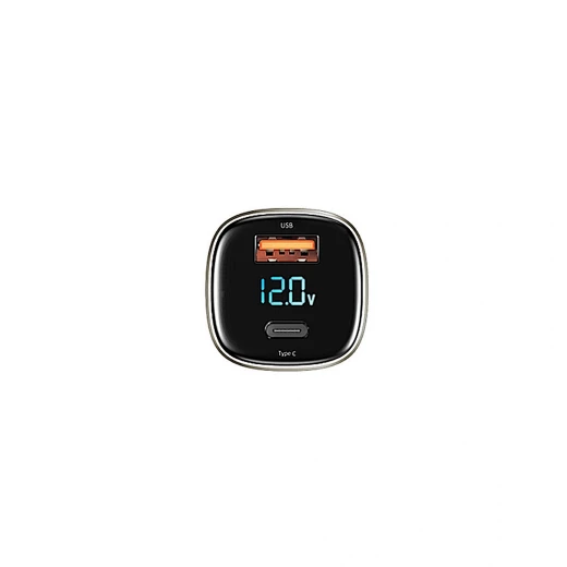 شاحن سيارة WIWU PC-500 بمنفذين USB-C بقوة 72 واط - أسود - وي وُو - Image 3