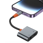 محول وي وو LT07 Lightning إلى 3.5 ملم Aux - رمادي - محول صوت - وي وُو