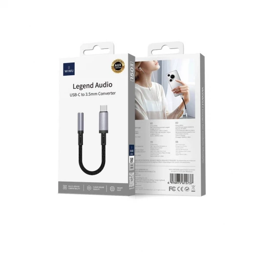 محول صوت وي وو Legend Series Type-C إلى 3.5 ملم AUX - محمول - وي وُو - Image 2