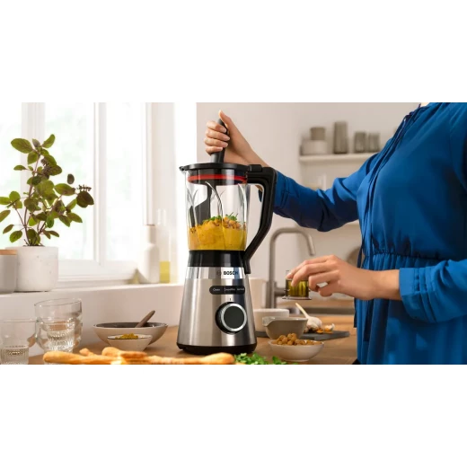 Bosch Serie 4 Standmixer 1200W Silver - Powerful Blending - BOSCH - Image 5