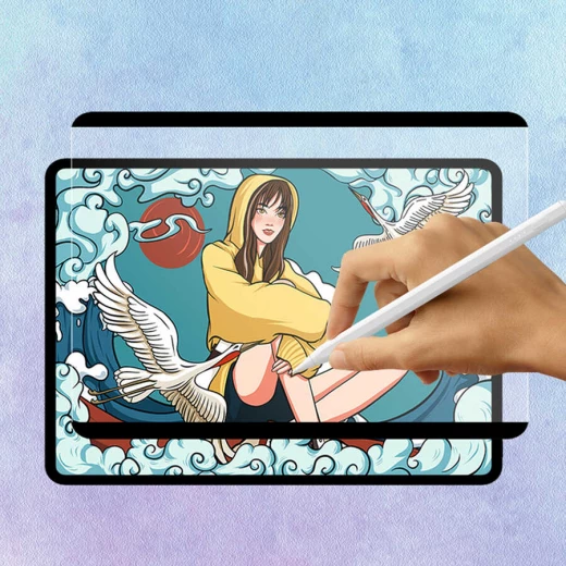 واقي شاشة مغناطيسي لجهاز iPad 10.9"/11" برو من وي وو- شفاف - وي وُو - Image 14