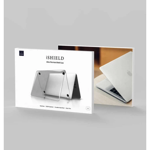 حافظة وي وو iShield لجهاز MacBook مقاس 16.2 بوصة - غلاف صلب أسود - وي وُو - Image 5