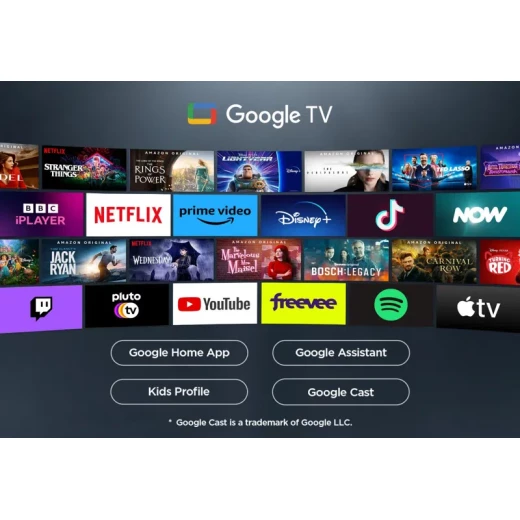 تلفزيون TCL سلسلة P7K ذكي QLED مقاس 55 بوصة – دقة 4K HDR، معدل تحديث 60Hz، نظام Google TV - تي سي ال - Image 10