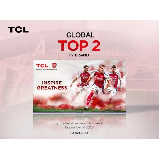 تلفزيون TCL سلسلة P7K ذكي QLED مقاس 55 بوصة – دقة 4K HDR، معدل تحديث 60Hz، نظام Google TV - تي سي ال - Image 5
