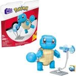MEGA Construx Pokémon Build & Show Squirtle,199-Piece Building Set with Poseable Figure & Water-Type Effects, GYH00, Mattel - Mega Construx