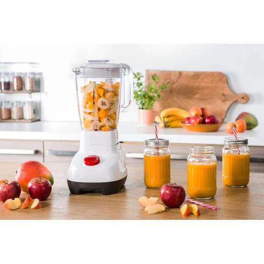 Moulinex Super Blender with Grinder & Grater 2L 700W - LM207125 | Powerful 700W motor for smooth blending, durable Zelkrom blades, 2 speeds + pulse, and accessories for grinding and grating - MOULINEX - Image 4