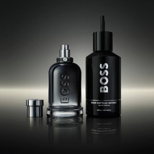 هوجو بوس بوتلد بيوند ماء عطر للرجال 100 مل: عطر آسر يدوم طويلاً. استمتع بجرأة هذا العطر بسعة 100 مل، المثالي للرجل العصري الذي يبحث عن رائحة تدوم طويلاً وأنيقة. - هوجو بوس - Image 5