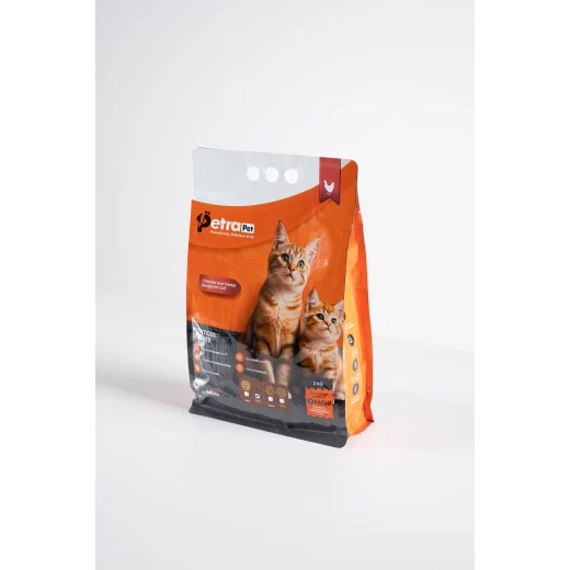 Petra Pet Dry Food Kittens 2Kg, Complete nutrition with Omega 3 & 6, premium protein, vitamins & minerals for strong bones, shiny coat & immunity - Petrapet - Image 3
