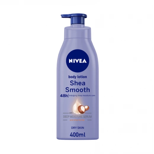 Nivea Triple Smooth Body Lotion 400ml – Deep Moisture with Shea Butter & Vitamin E – Fast Absorbing for Soft, Glowing, and Smooth Skin All Day Nivea Triple Smooth Body Lotion 400ml – Deep Moisture with Shea Butter & Vitamin E – Fast Absorbing for Soft, Glowing, and Smooth Skin All Day