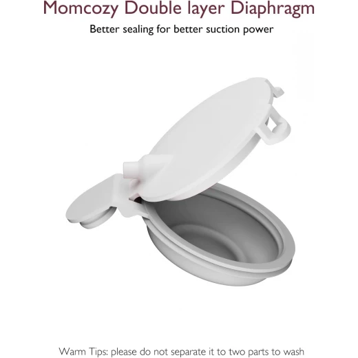 Momcozy M9 Diaphragm Replacement Parts (2 Pack), BPA-Free Silicone Accessories for Safe, Hygienic & Efficient Breast Pumping - Momcozy - Image 4