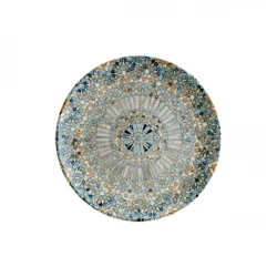 Bonna Mosaic Flat Plate 27cm Porcelain Colored Dinnerware