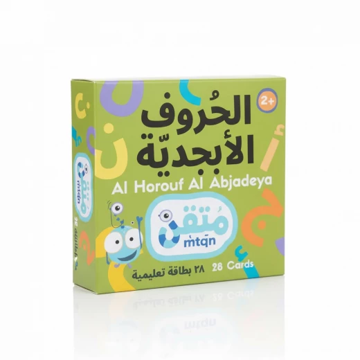 دار الراتب للنشر داري التعليمية الأولى - متقن - بطاقات الحروف الأبجدية 28 بطاقة للأعمار من سنة دار الراتب للنشر داري التعليمية الأولى - متقن - بطاقات الحروف الأبجدية 28 بطاقة للأعمار من سنة