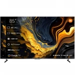 تلفزيون شاومي 85 بوصة بدقة 4K بتقنية QLED ونظام تشغيل جوجل تي في ماكس، معدل تحديث 144 هرتز، مساعد جوجل مدمج، تلفزيون ذكي مع خدمة تركيب مجانية - شاومي