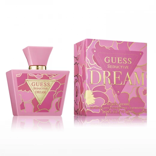 سيدكتيف دريم ماء تواليت 75 مل مجموعة هدايا عطر للنساء برائحة الأزهار والفواكه من غيس سيدكتيف دريم ماء تواليت 75 مل مجموعة هدايا عطر للنساء برائحة الأزهار والفواكه من غيس