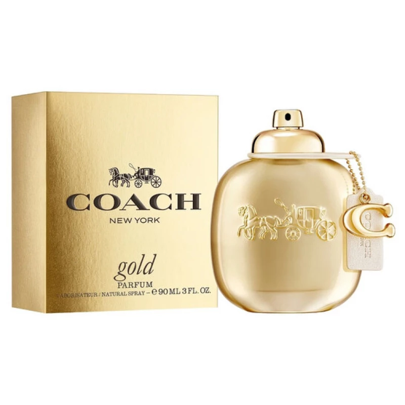 عطر كوتش جولد للنساء 90 مل عطر فاخر من الأزهار والعنبر يدوم طويلاً ماء عطر هدية - كوتش