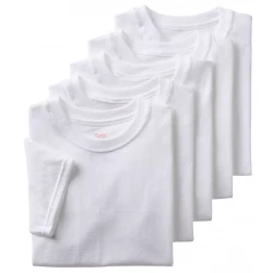 Hanes Men's 3-Pack Ultimate X-Temp Crewneck Tees White XXL Comfortable Shirts