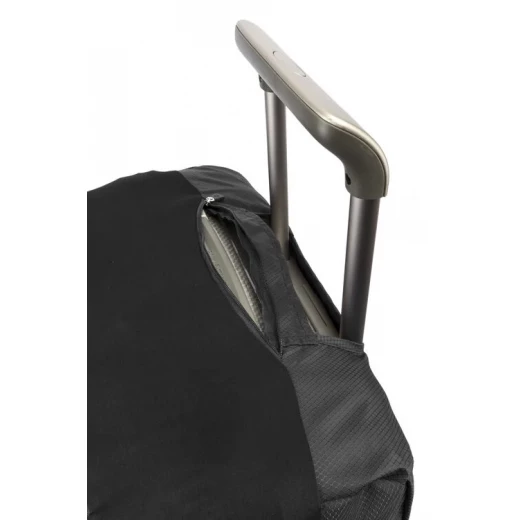 Samsonite Foldable Luggage Cover L Black Travel Accessory Protects Suitcases from Scratches and Dust Durable Design for Frequent Flyers Fits Most Standard Luggage Sizes - Samsonite - Image 2