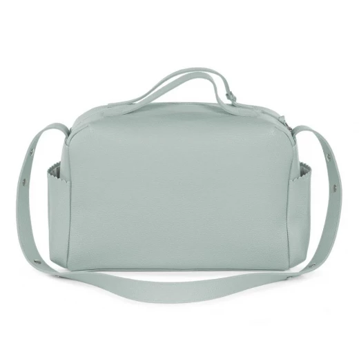 Pasito a Pasito Icon Green Diaper Bag: Stylish and Functional Baby Bag with 6 Internal Pockets, 37x25x15cm, Includes Changing Mat and Bottle Holder, Perfect for Parents On The Go - Pasito a Pasito - Image 5